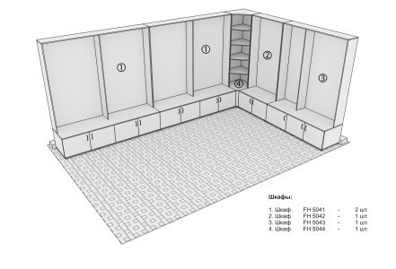 Торговые выставочные шкафы