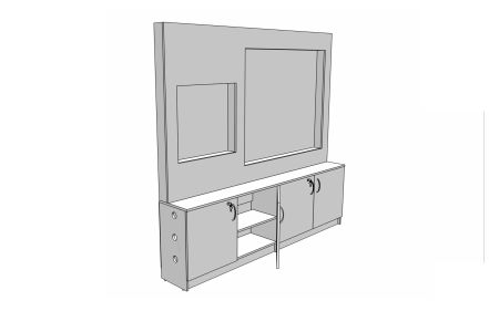 Стойка под зеркало