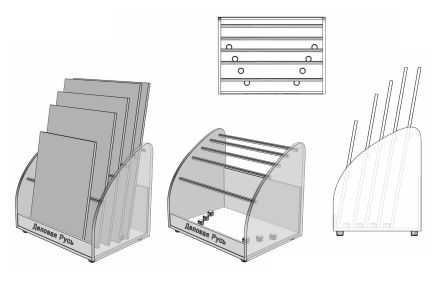 Стойка под образцы ЛДСП